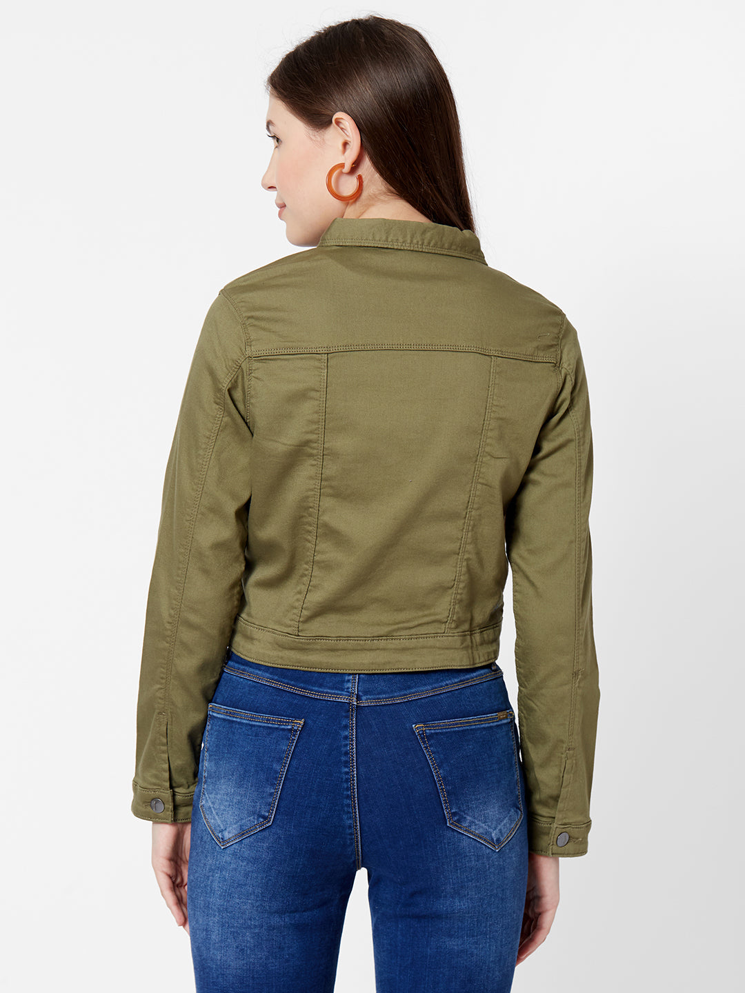 Women Light Olive Jacket