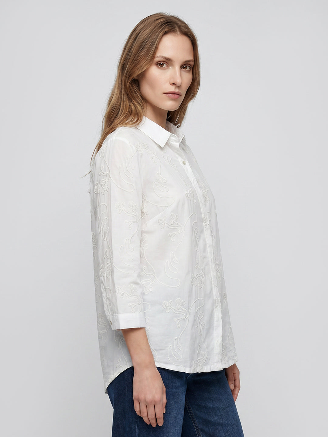 Women White Shirt