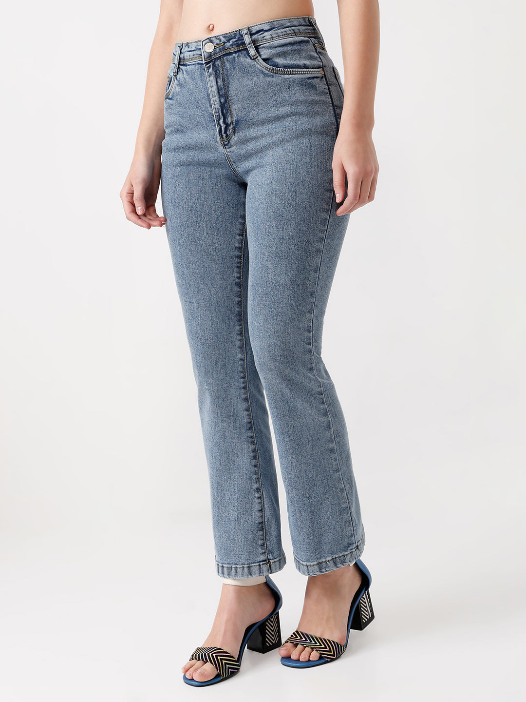 Women High-Rise Flare Jeans