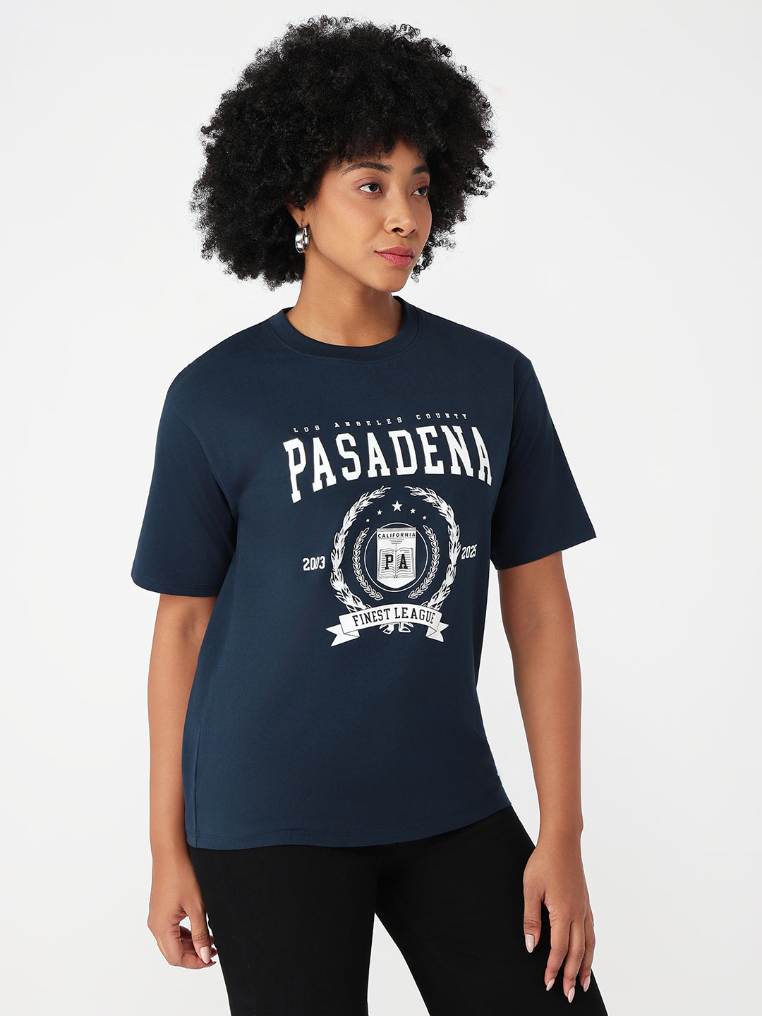 Women Airforce Slim Fit Oversized T-Shirt