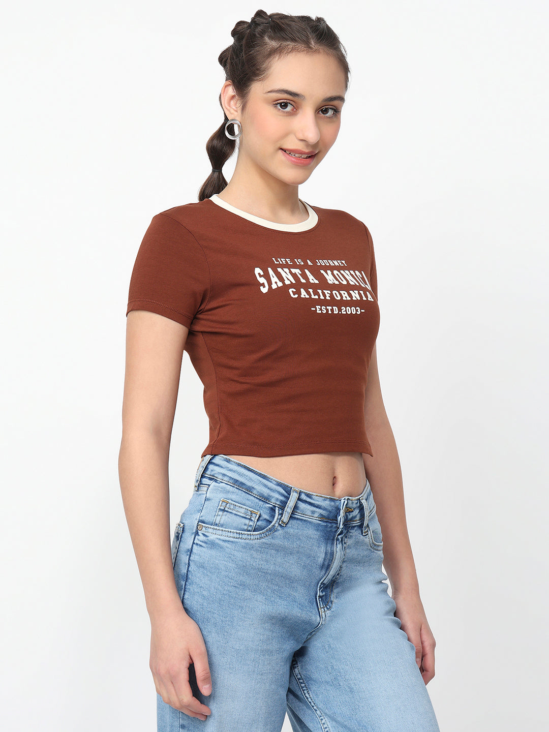 Women Sepia Genz Tees