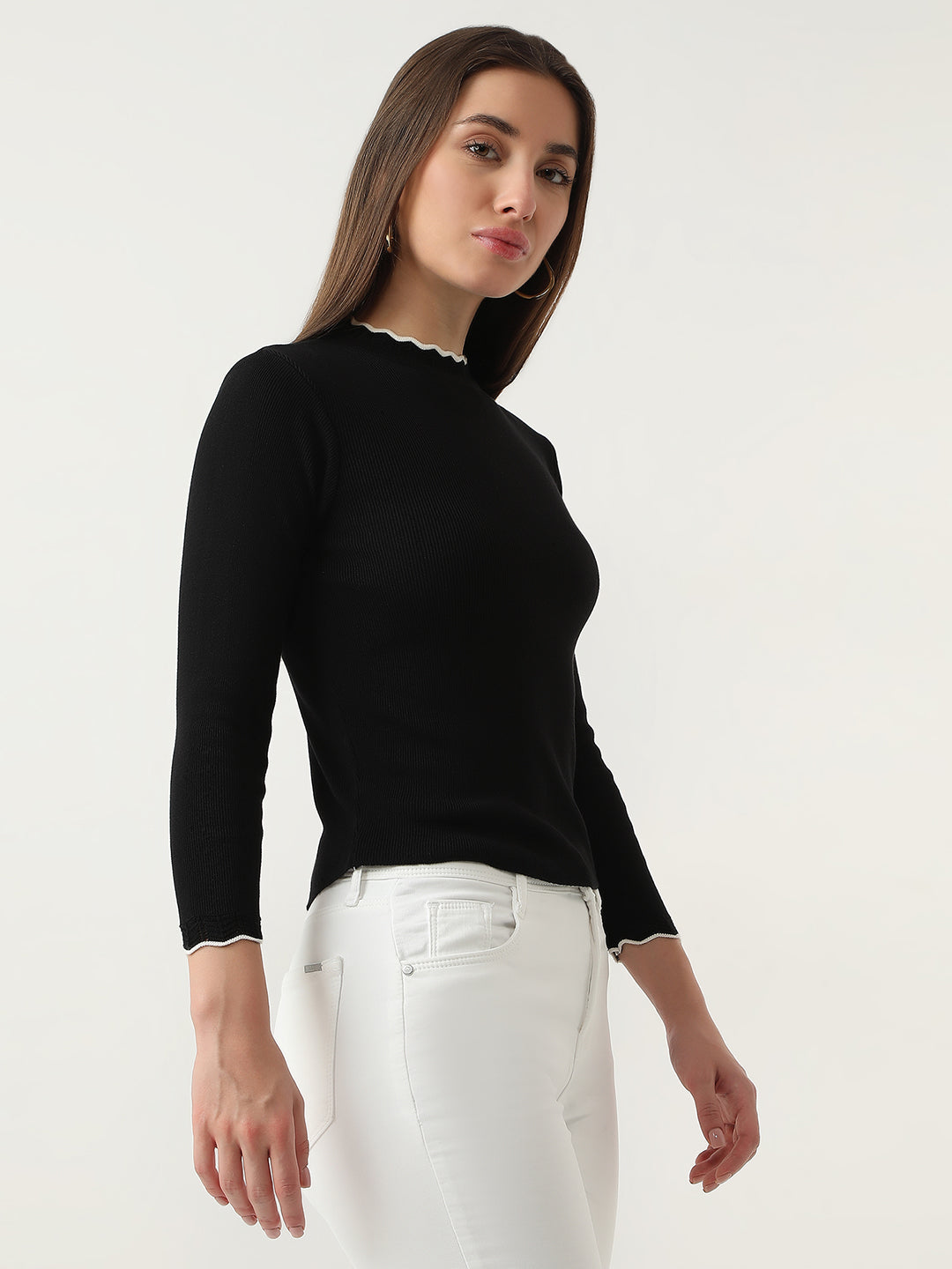 Women Flat Knit Top