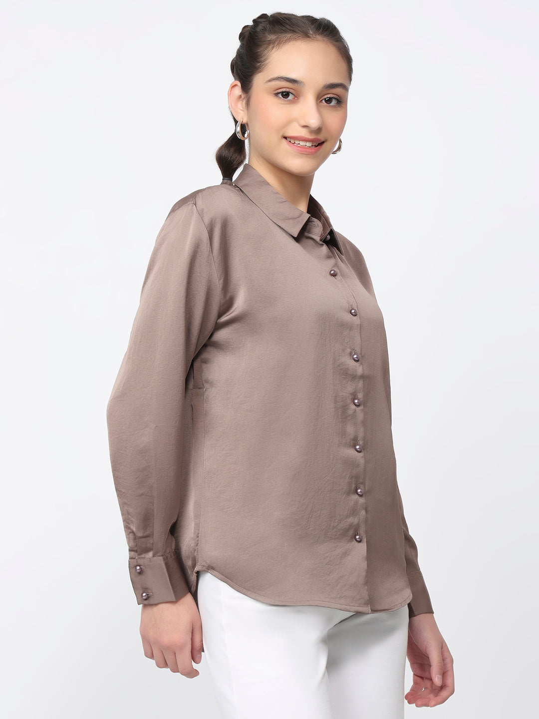 Women Oyster Oversized Shirt