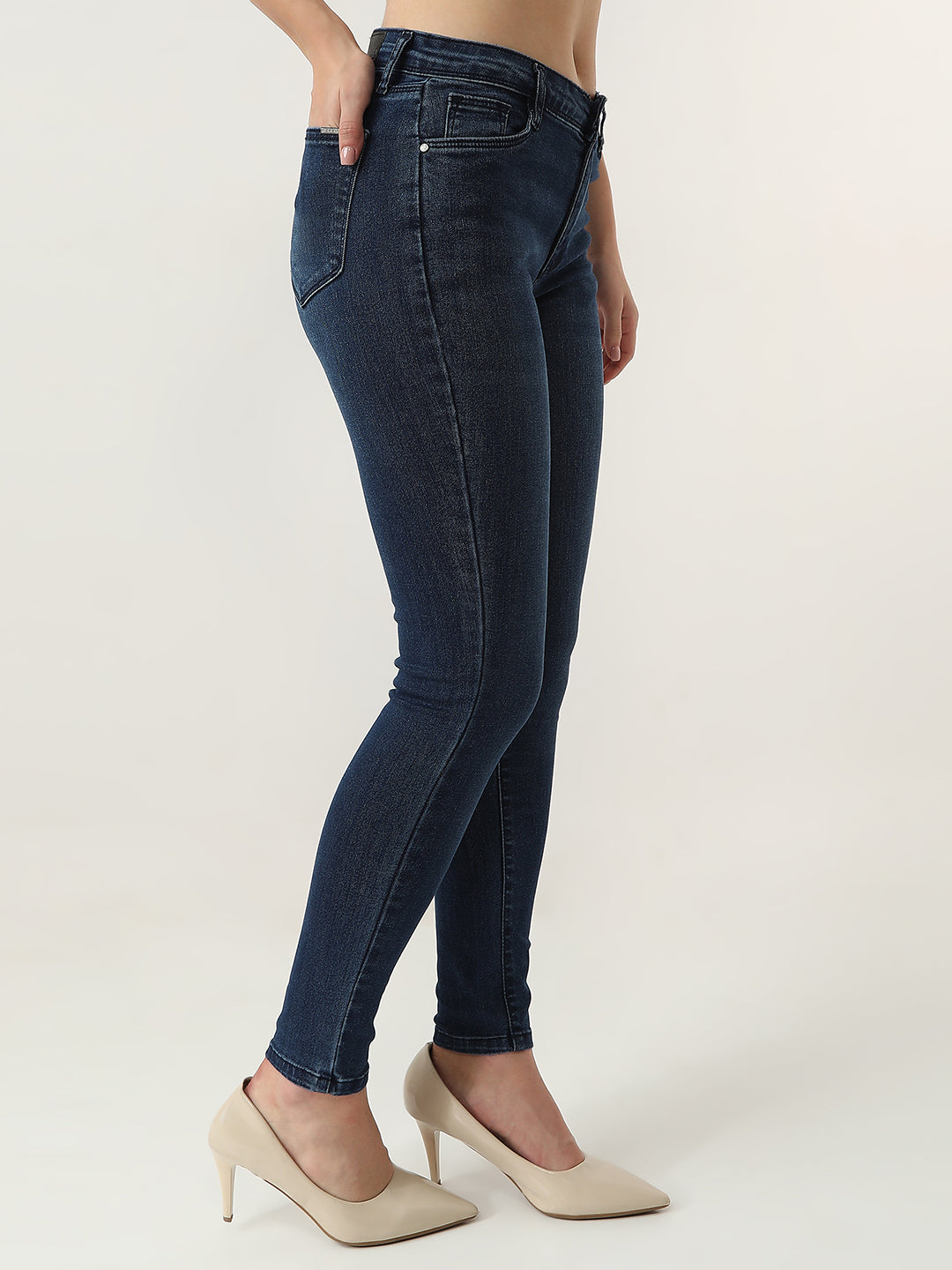 Women High-Rise Skinny Fit Jeans
