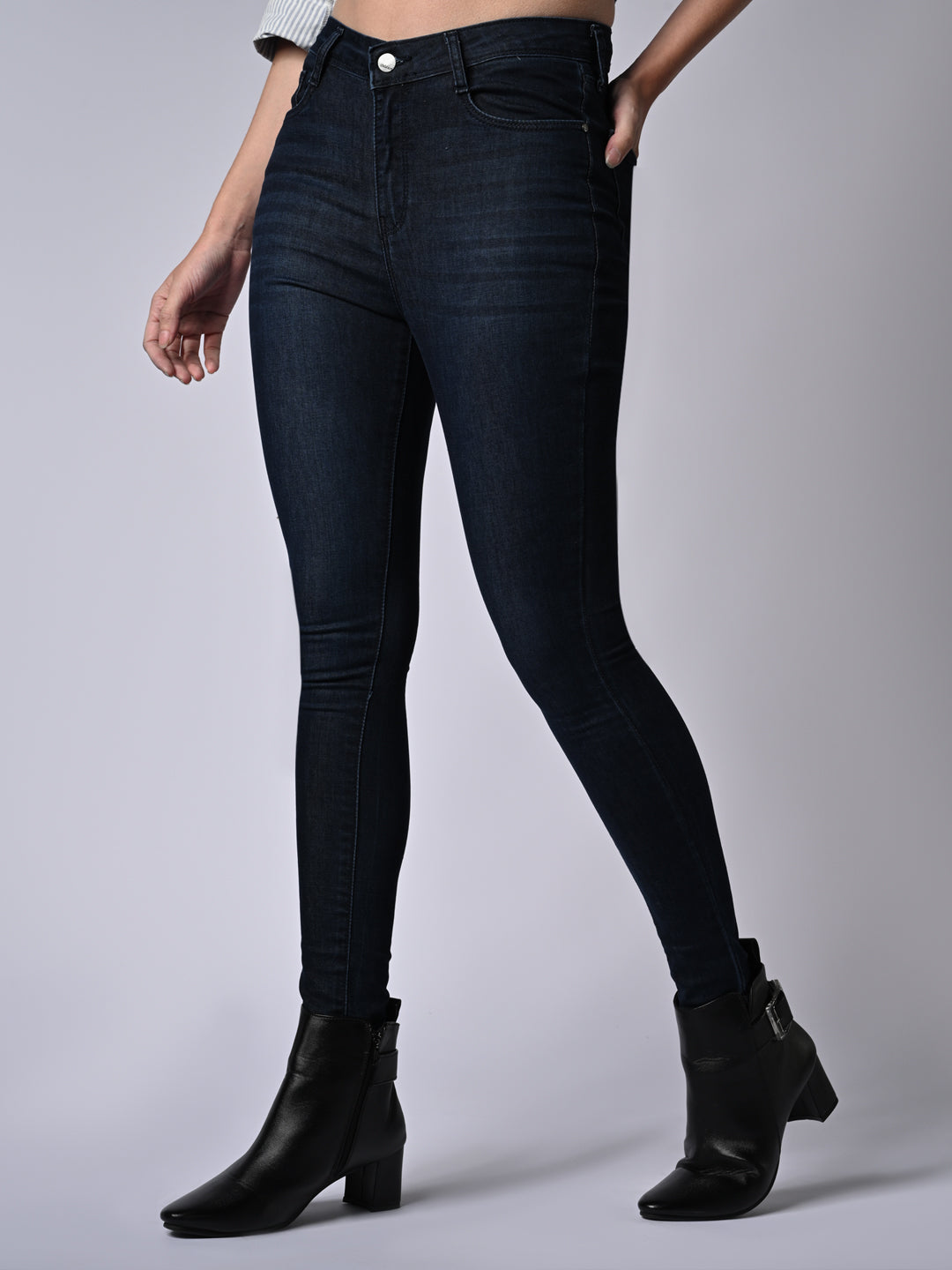 Women High-Rise Skinny Fit Jeans