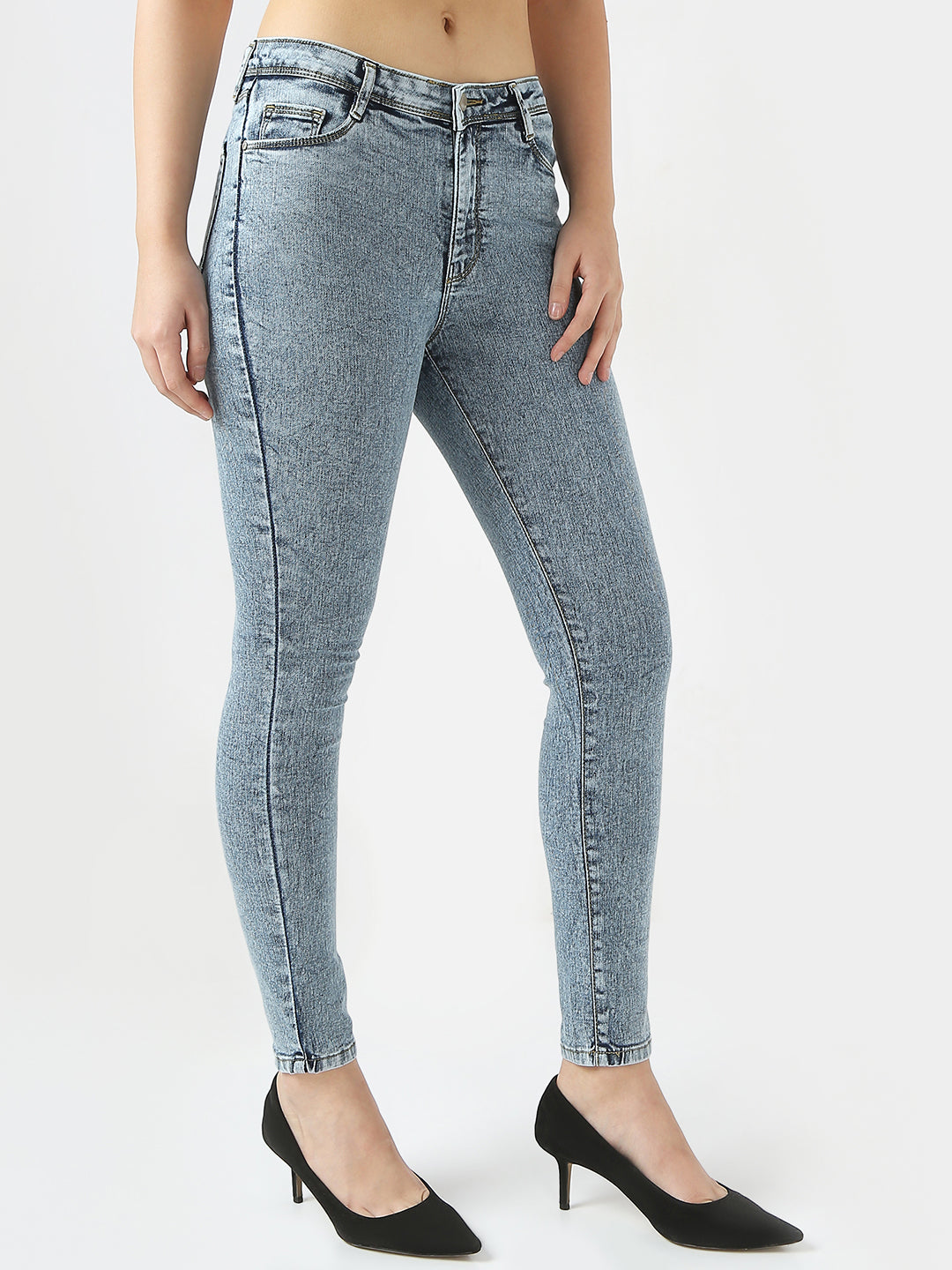 Women High-Rise Skinny Fit Jeans
