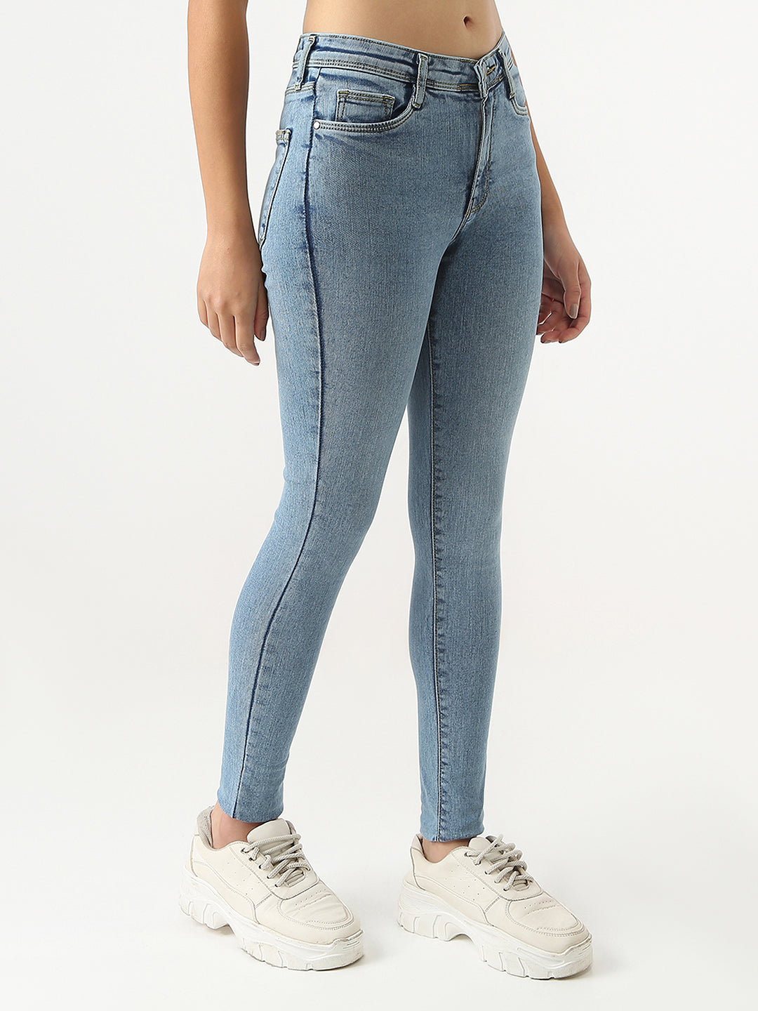 Women High Rise Skinny Fit Jeans