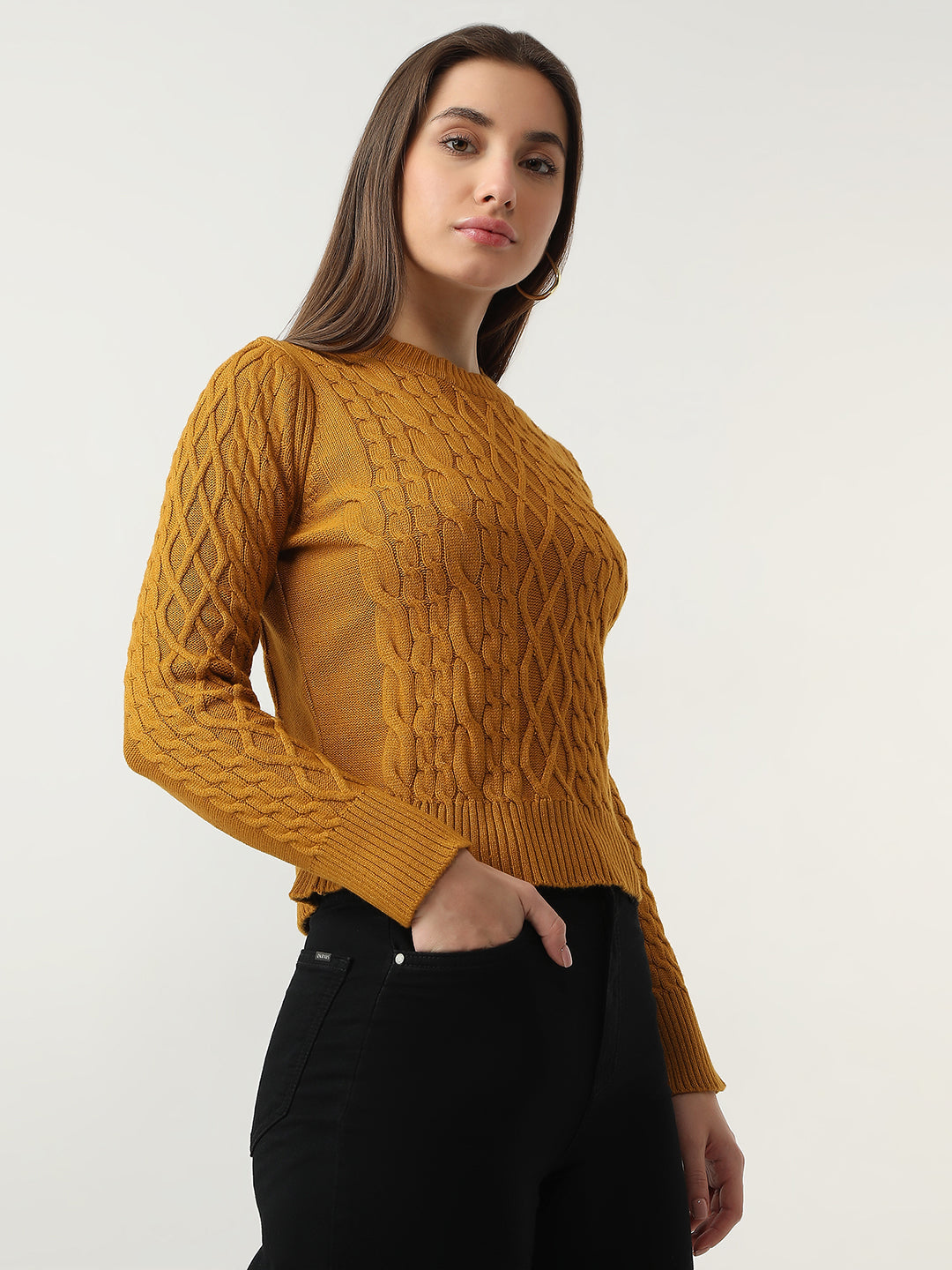 Women Ribbed Sweater