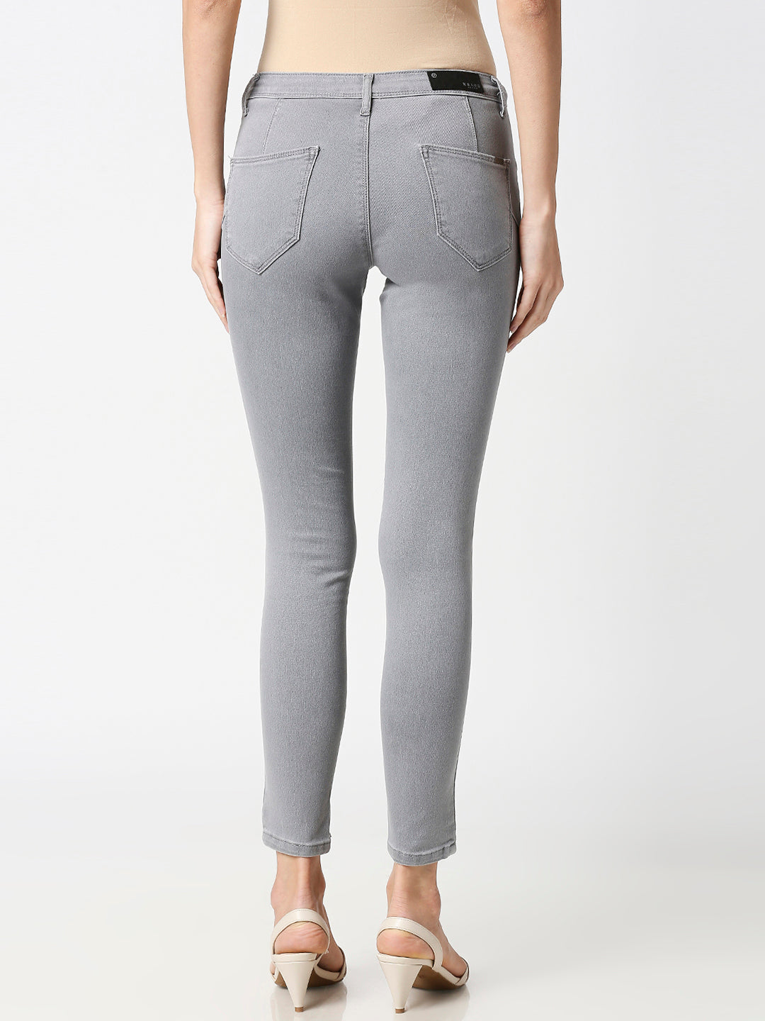 Women Mid-Rise Push Up Super Skinny Jeans