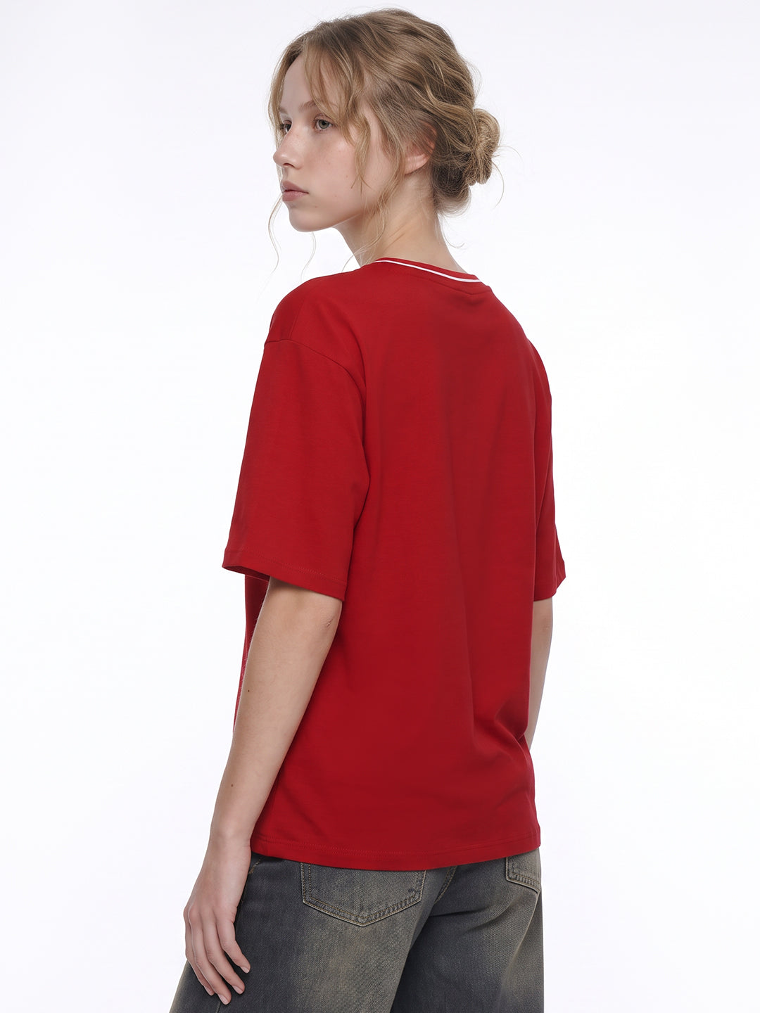 Red Oversized T-Shirt