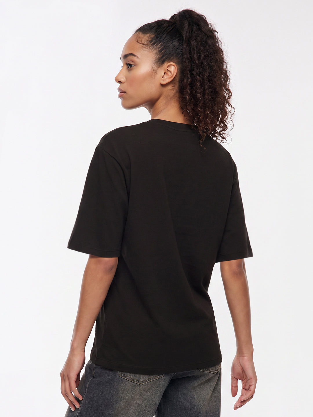 Black Oversized T-Shirt