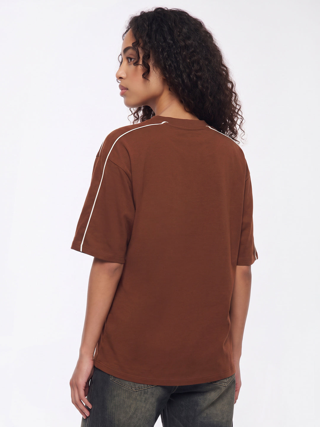 Sepia Oversized T-Shirt