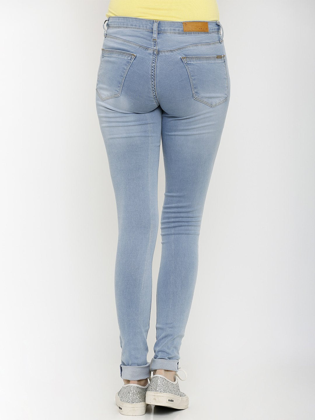 Women Mid-Rise Skinny Jeans