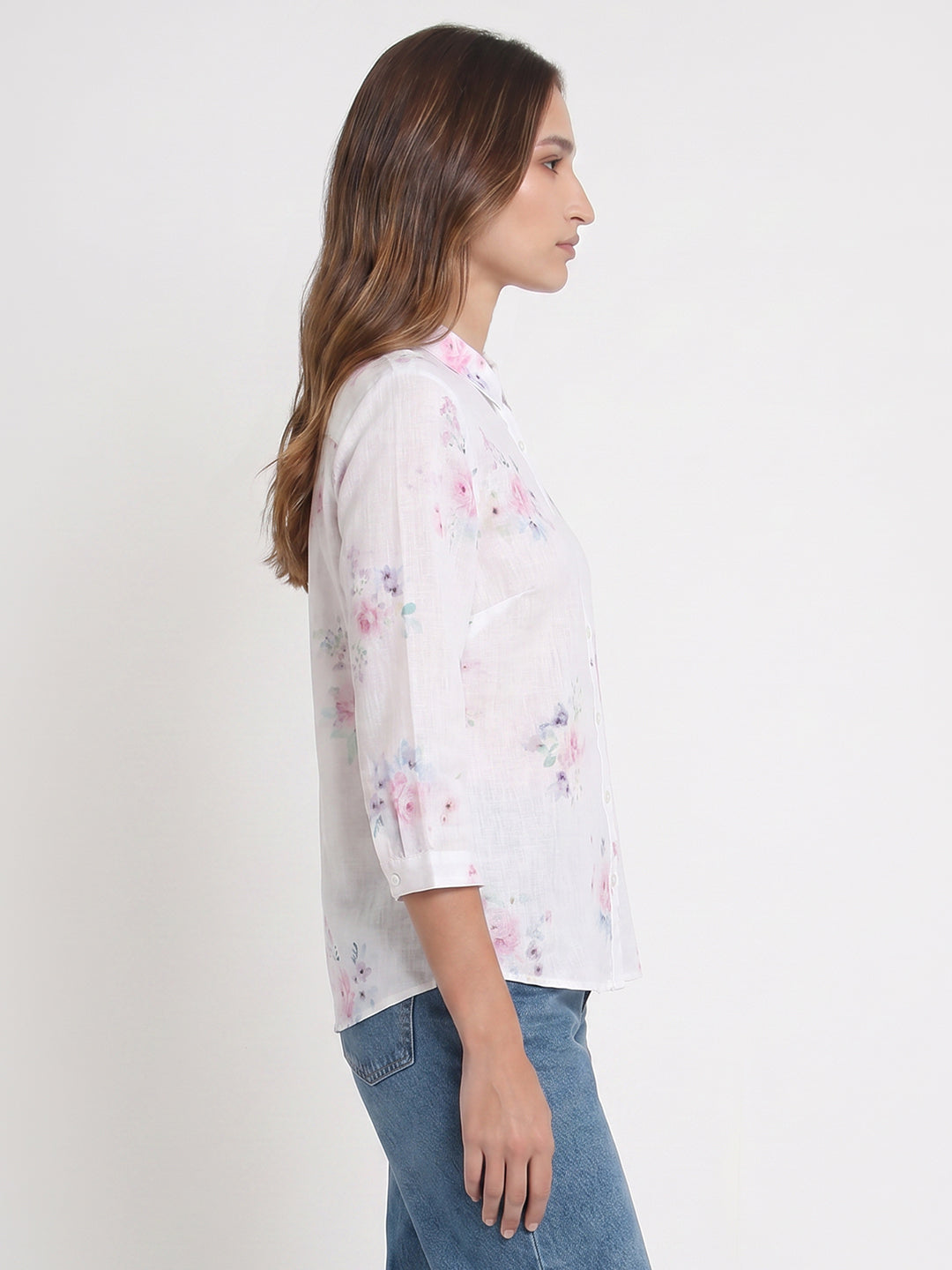 Women Floral Print Shirt
