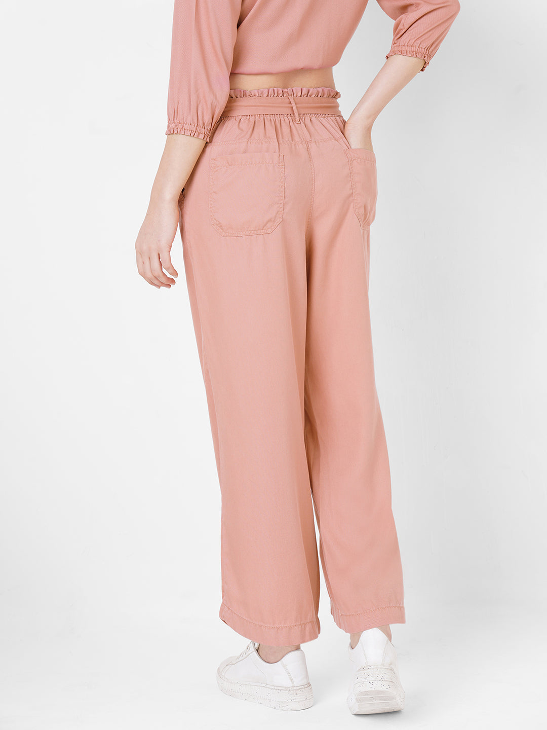 Women High-Rise Slim Fit Culottes