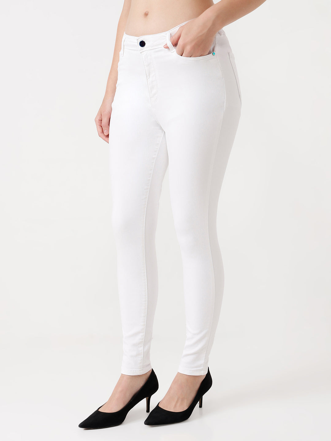 Women High-Rise Skinny Fit Jeans