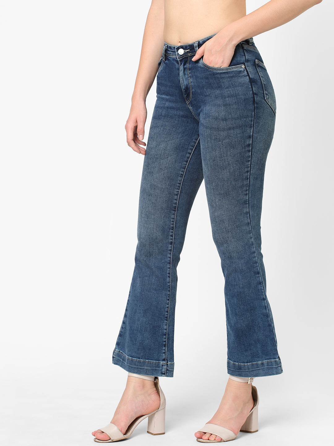 Women High-Rise Flare Jeans