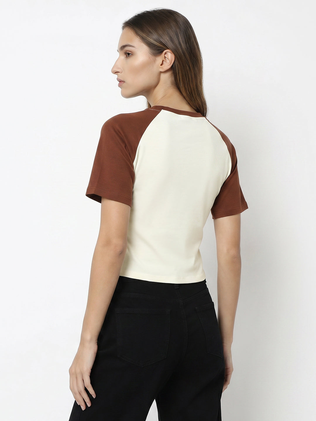 Women Ivory/Sepia Genz Tees