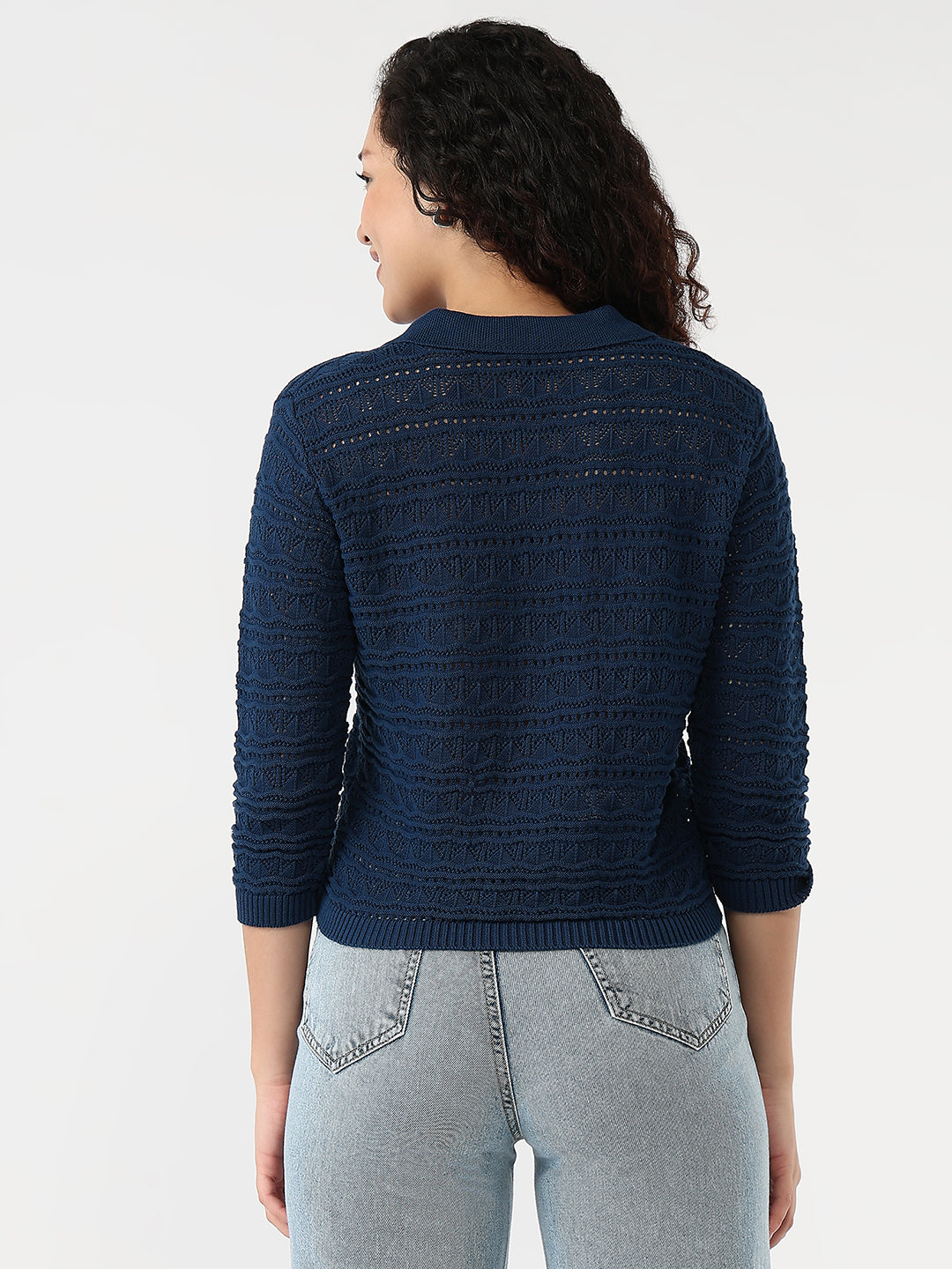 Women Airforce Slim Flat Knit Shirt