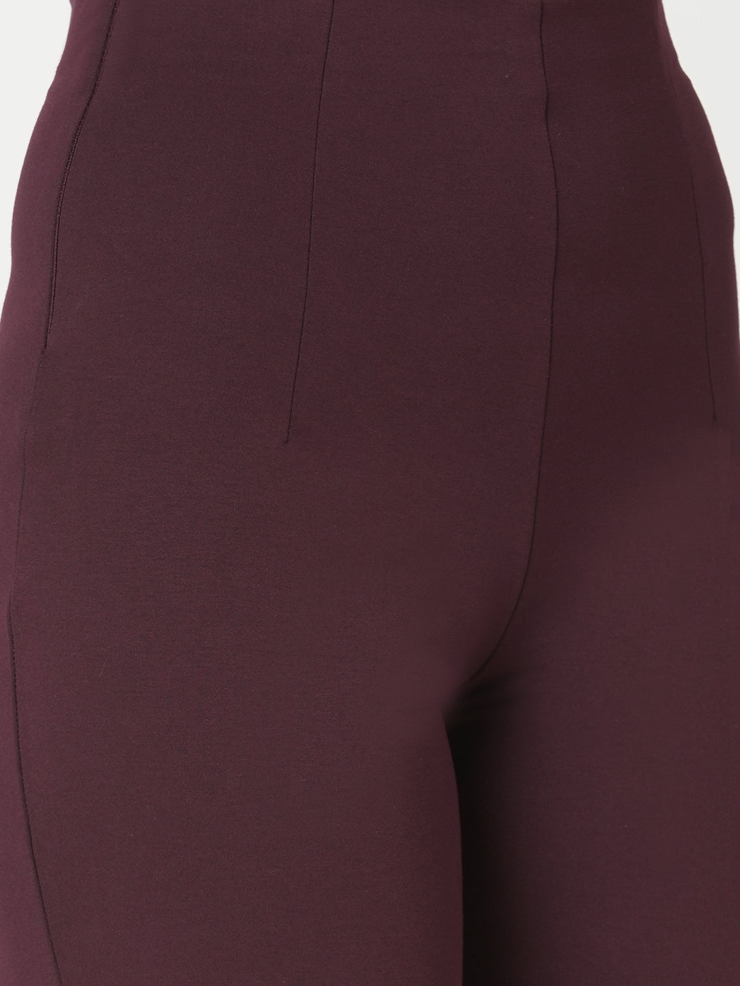 Women Wine Treggings