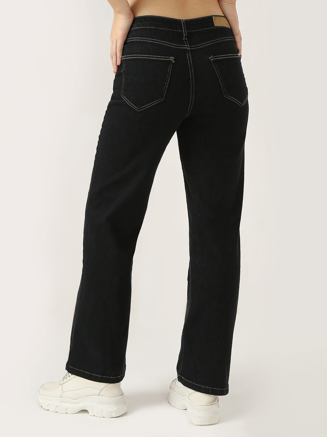 Women High-Rise Wide Leg Jeans