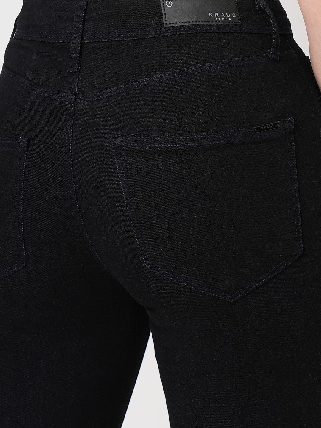 Women Black High-Rise Skinny Jeans