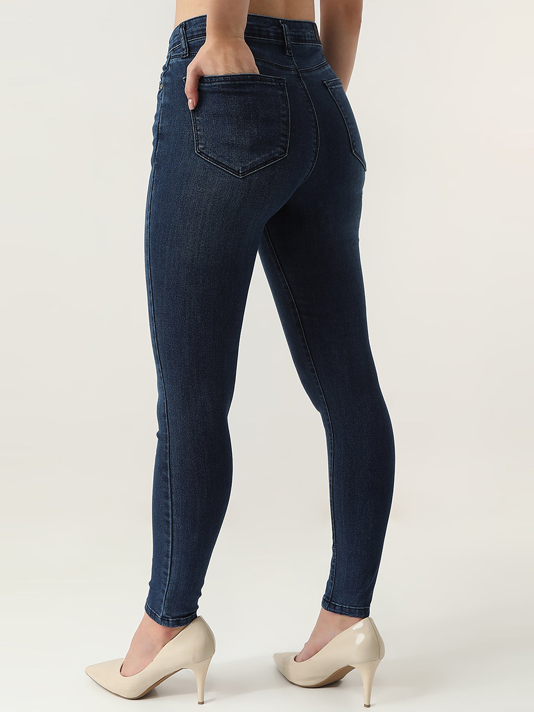 Women High-Rise Skinny Fit Jeans