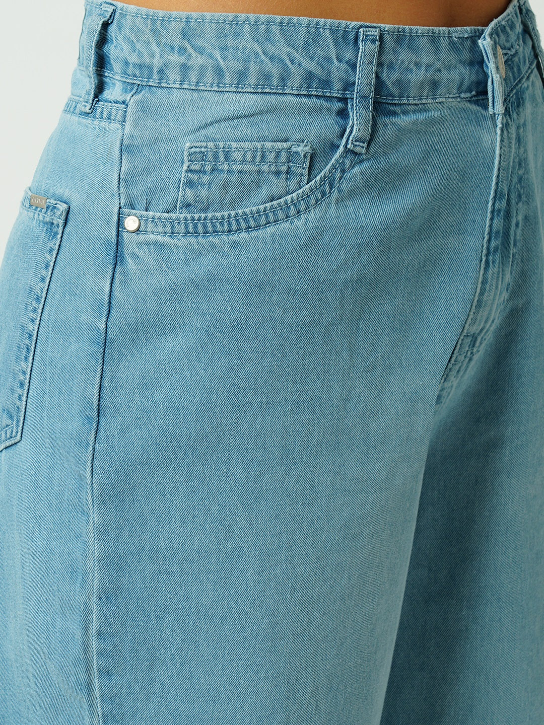 Women High-Rise Loose Straight Fit Jeans