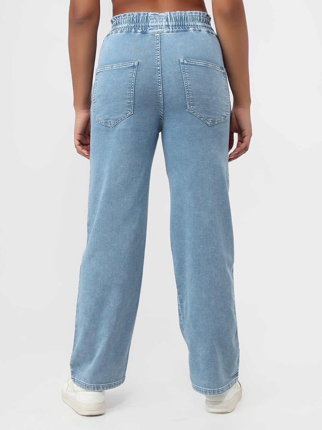 Women Light Blue Joggers