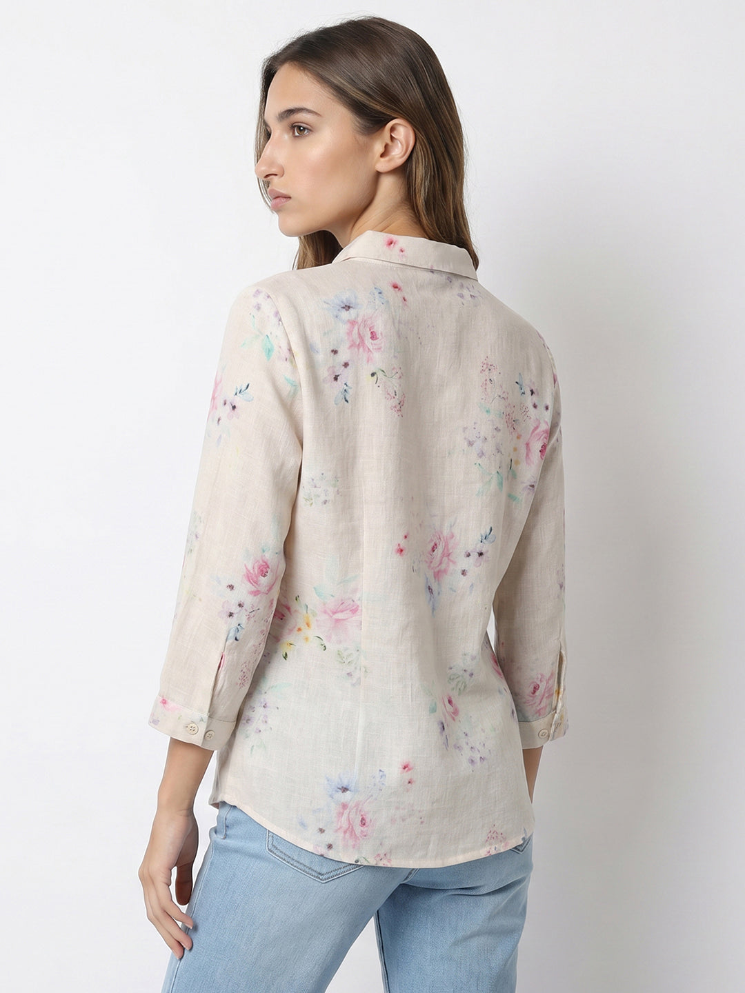 Women Floral Print Shirt