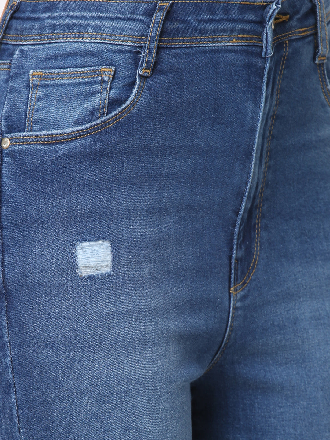Women Blue Super High-Rise Super Skinny Jeans