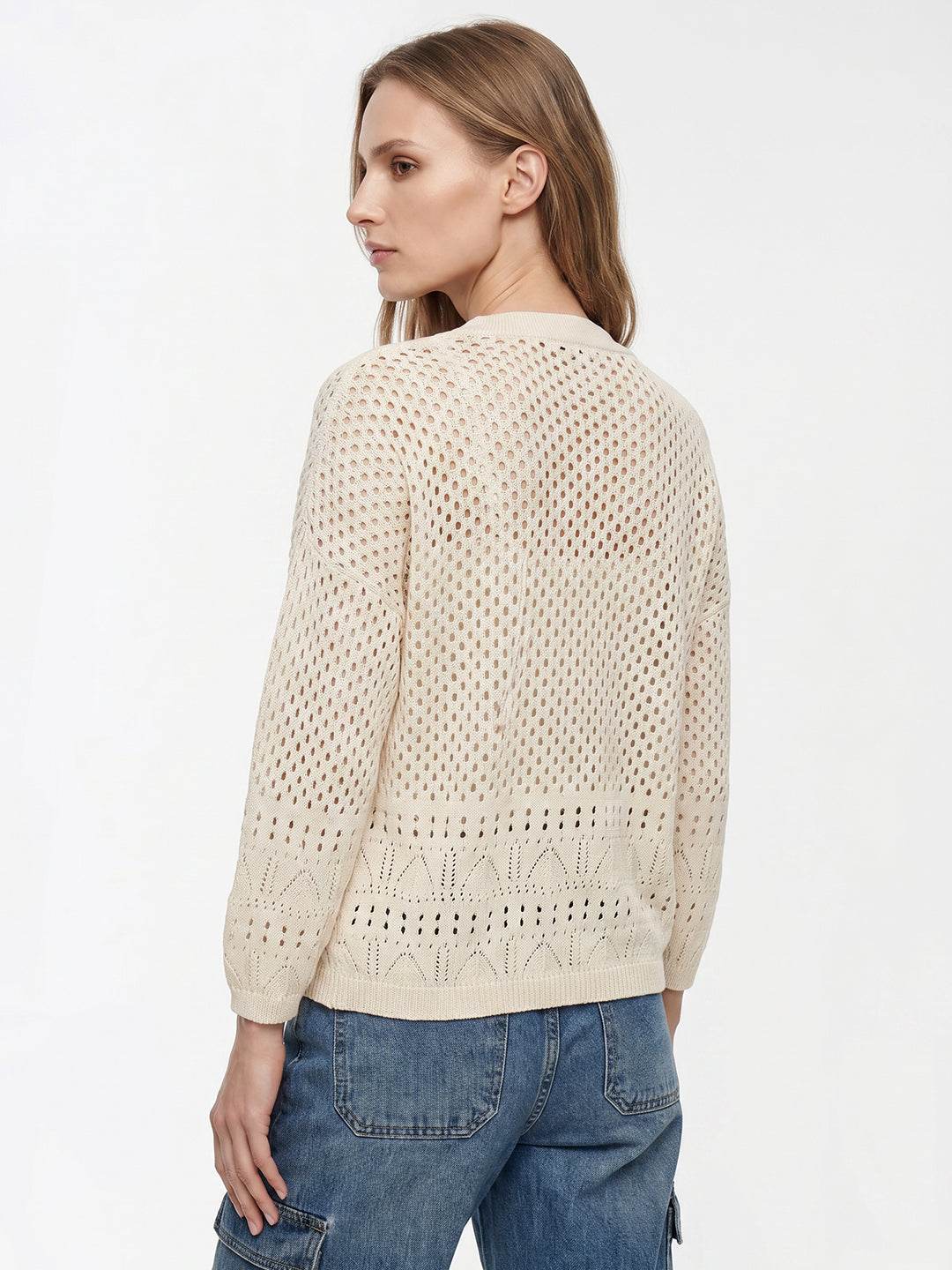Women Ivory Ponitelle Top
