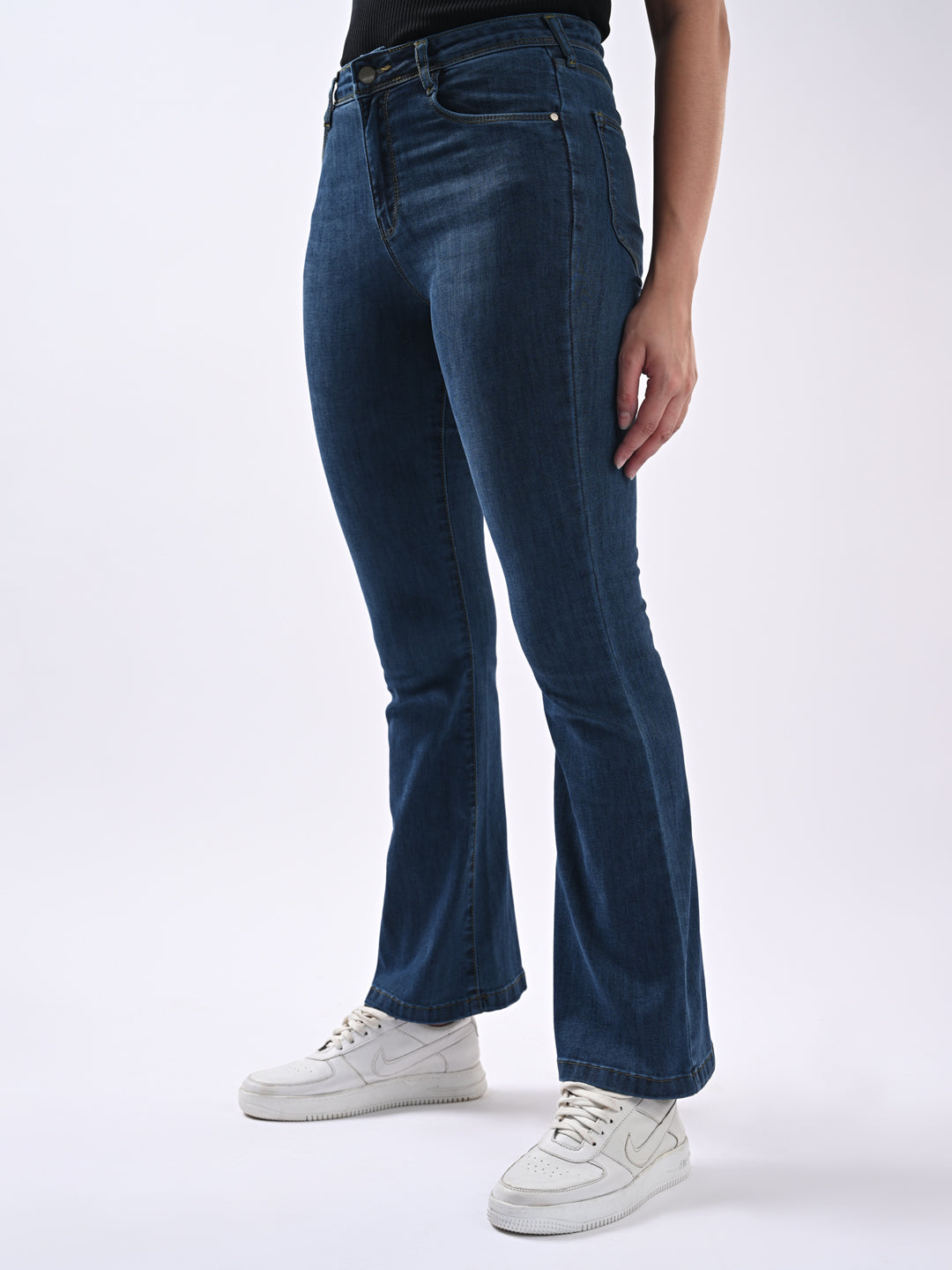 Women High-Rise Flare Jeans
