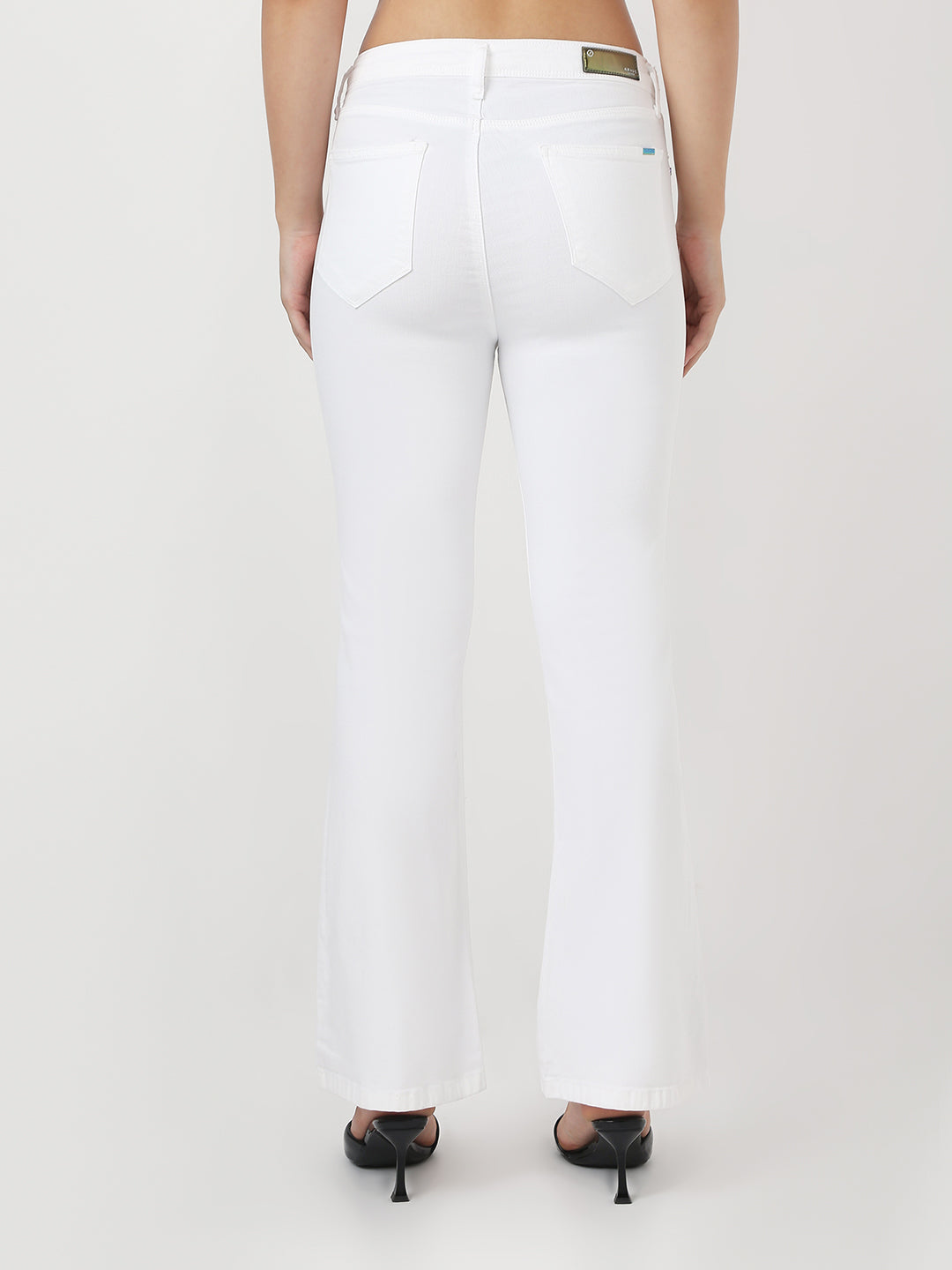 Women Oatmilk High-Rise Jeans