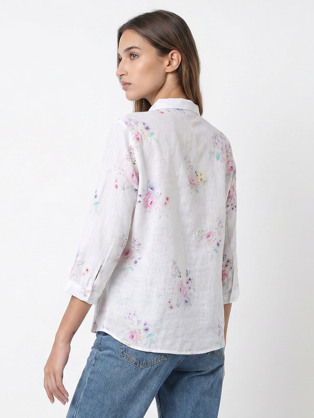 Women Floral Print Shirt