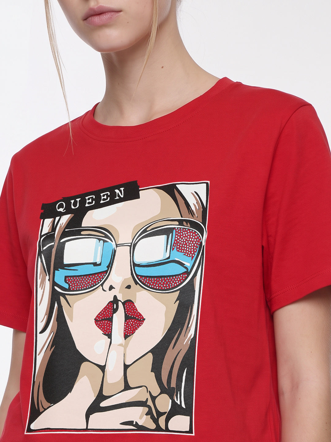 Red Graphic Tees
