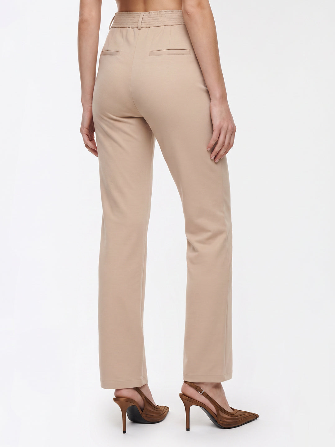 Women Beige Joggers