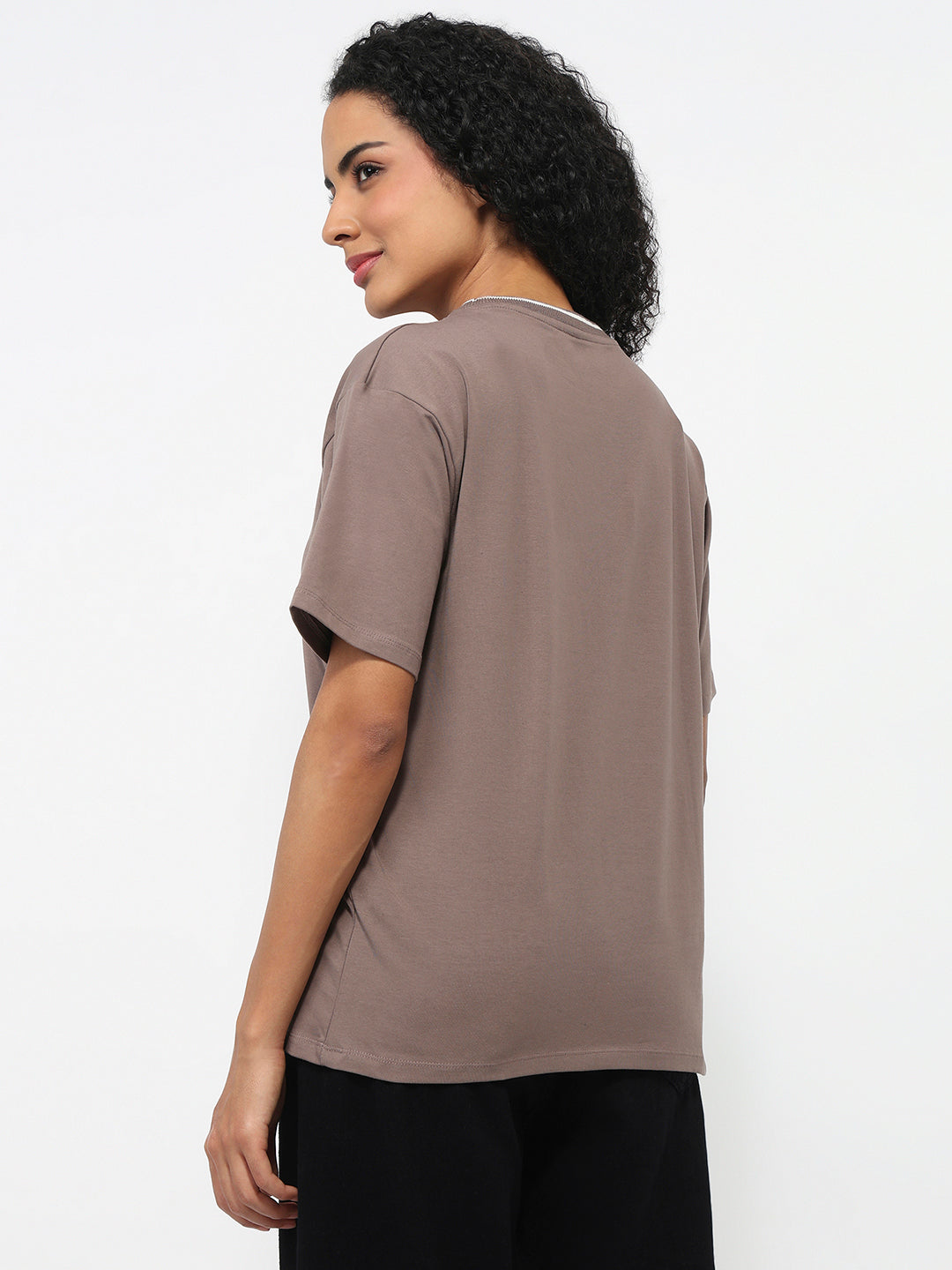 Women Oyster Oversized T-Shirt
