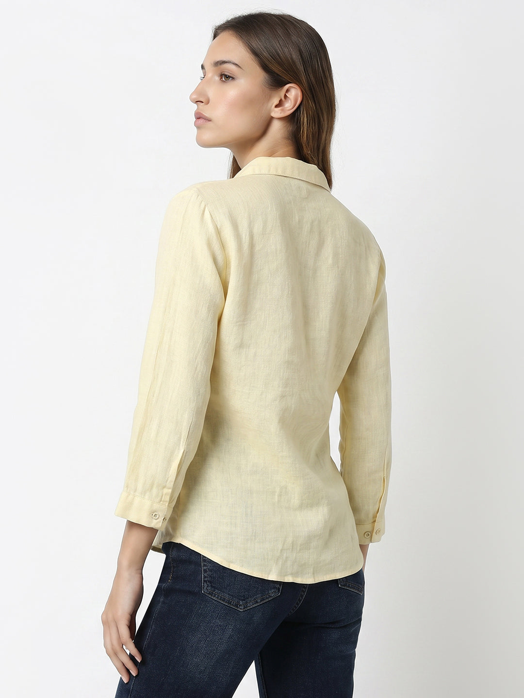 Women Light Yellow Shirt