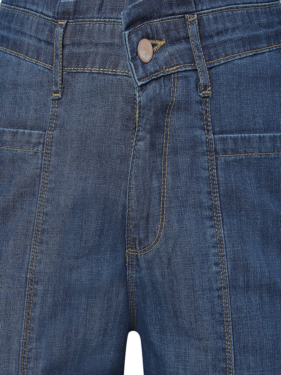 Women High-Rise Baggy Fit Jeans