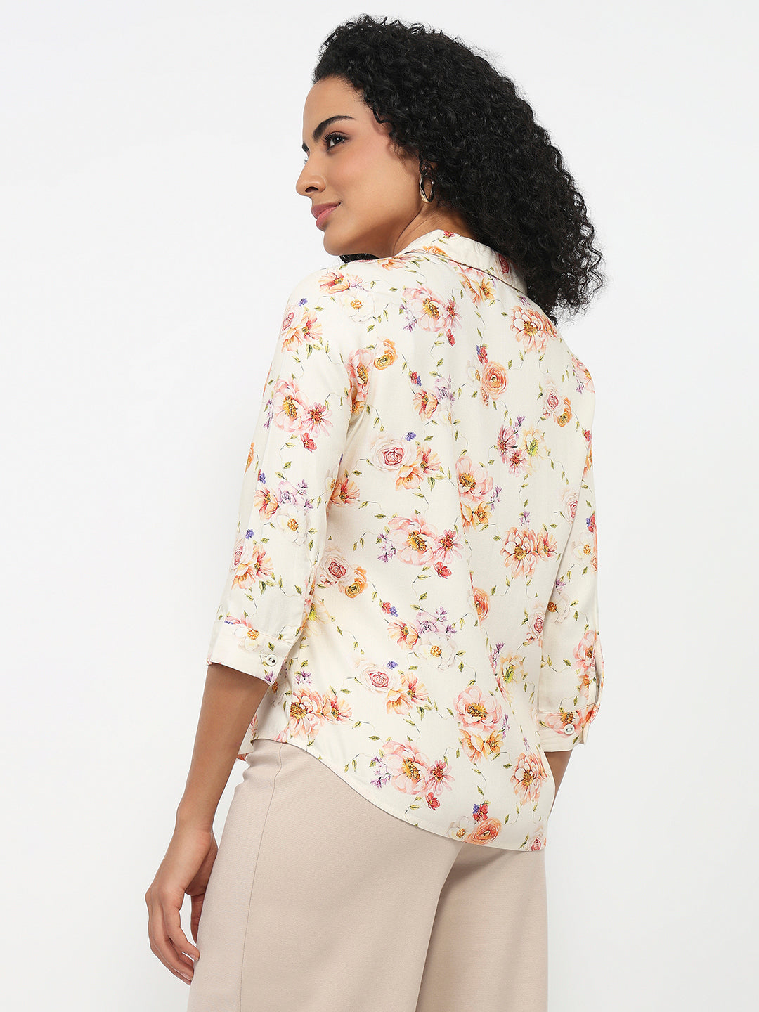 Women Floral Print Shirt