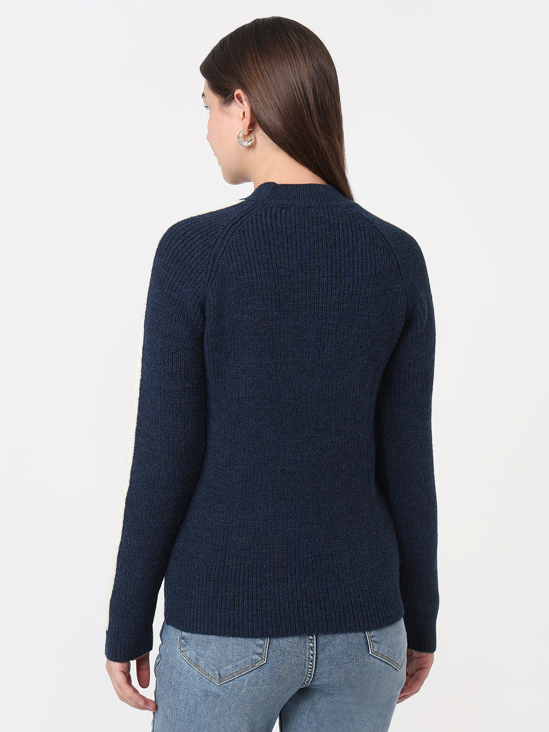 Women Airforce Slim Fit Sweater