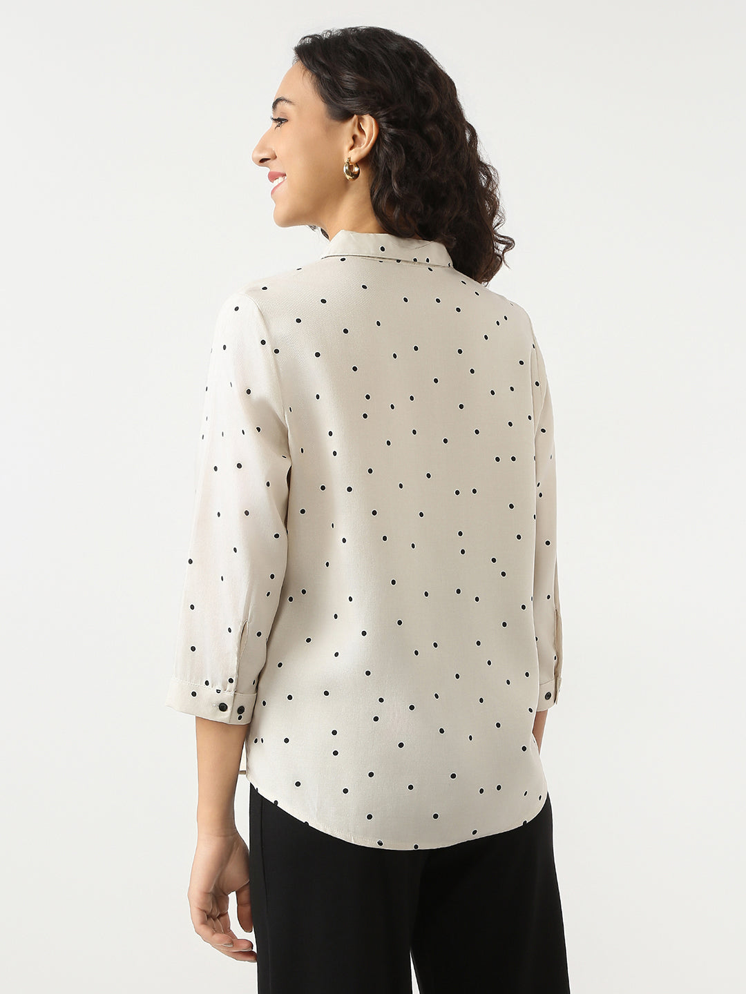 Women Chalk Printed Shirt