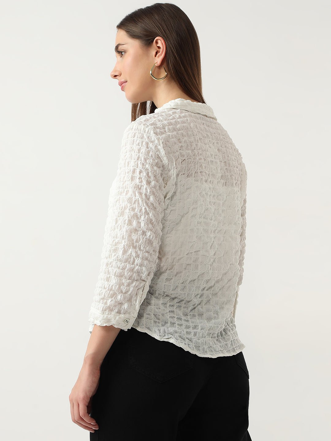 Women Solid Shirt
