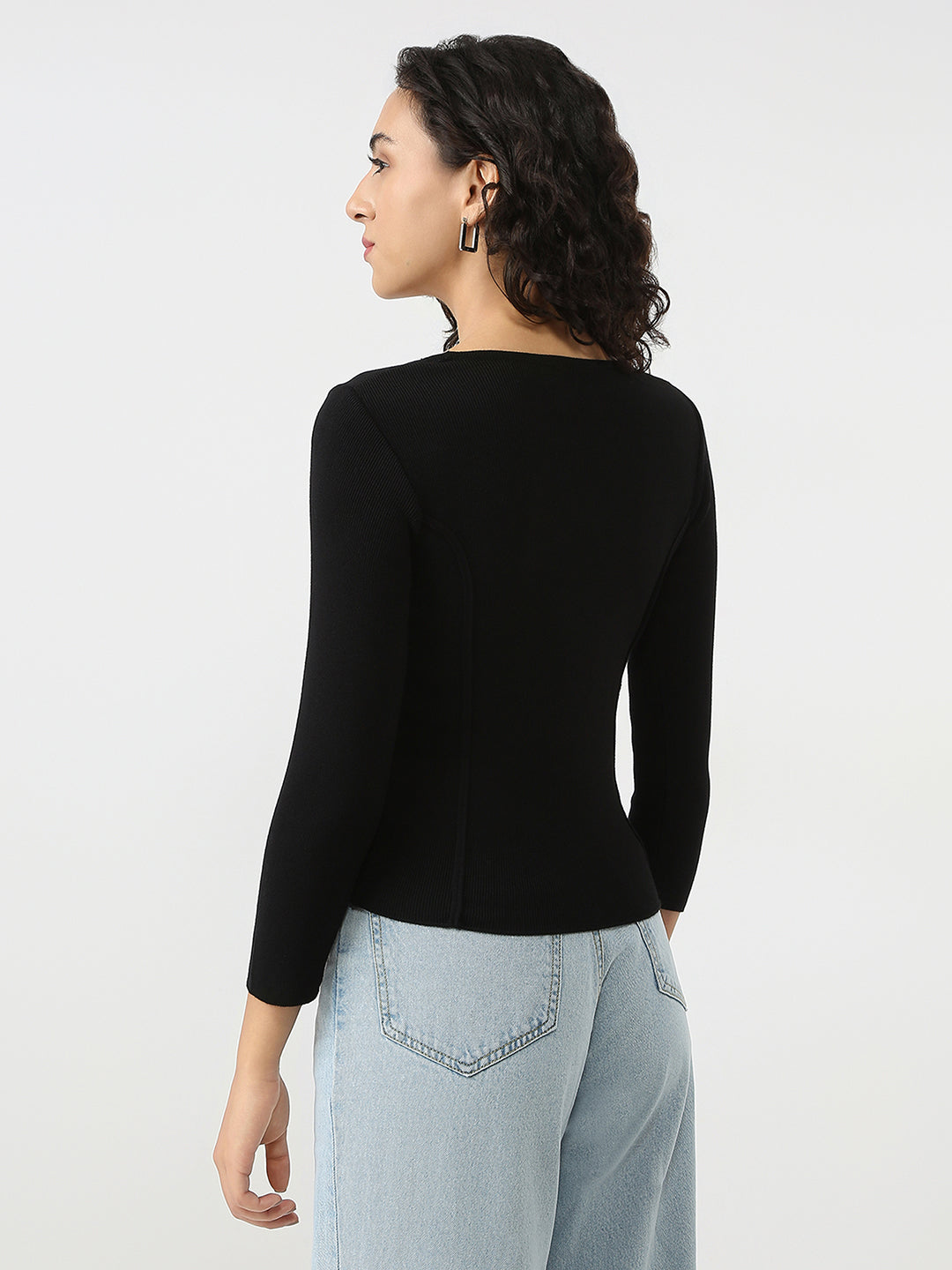Women Flat Knit Top