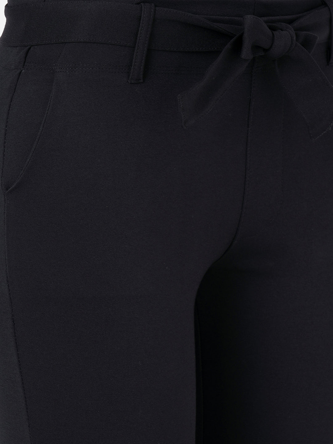 Women High-Rise Treggings Mini Flare Treggings