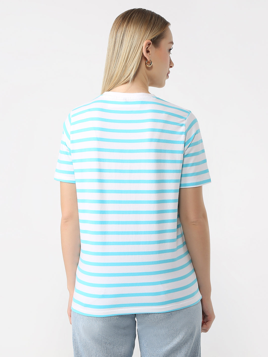 Women Slim Fit Boxy T-Shirt