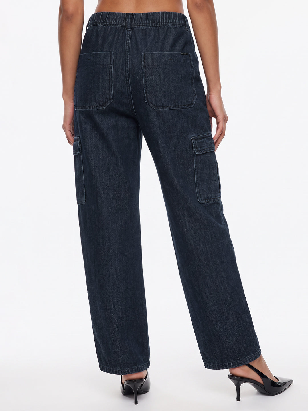 Blue Mid-Rise Cargo
