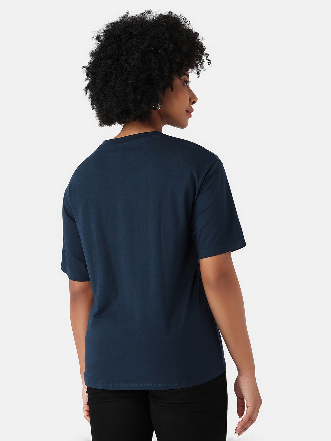 Women Airforce Slim Fit Oversized T-Shirt