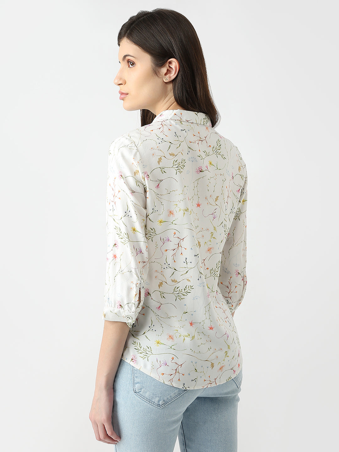 Women Floral Print Shirt